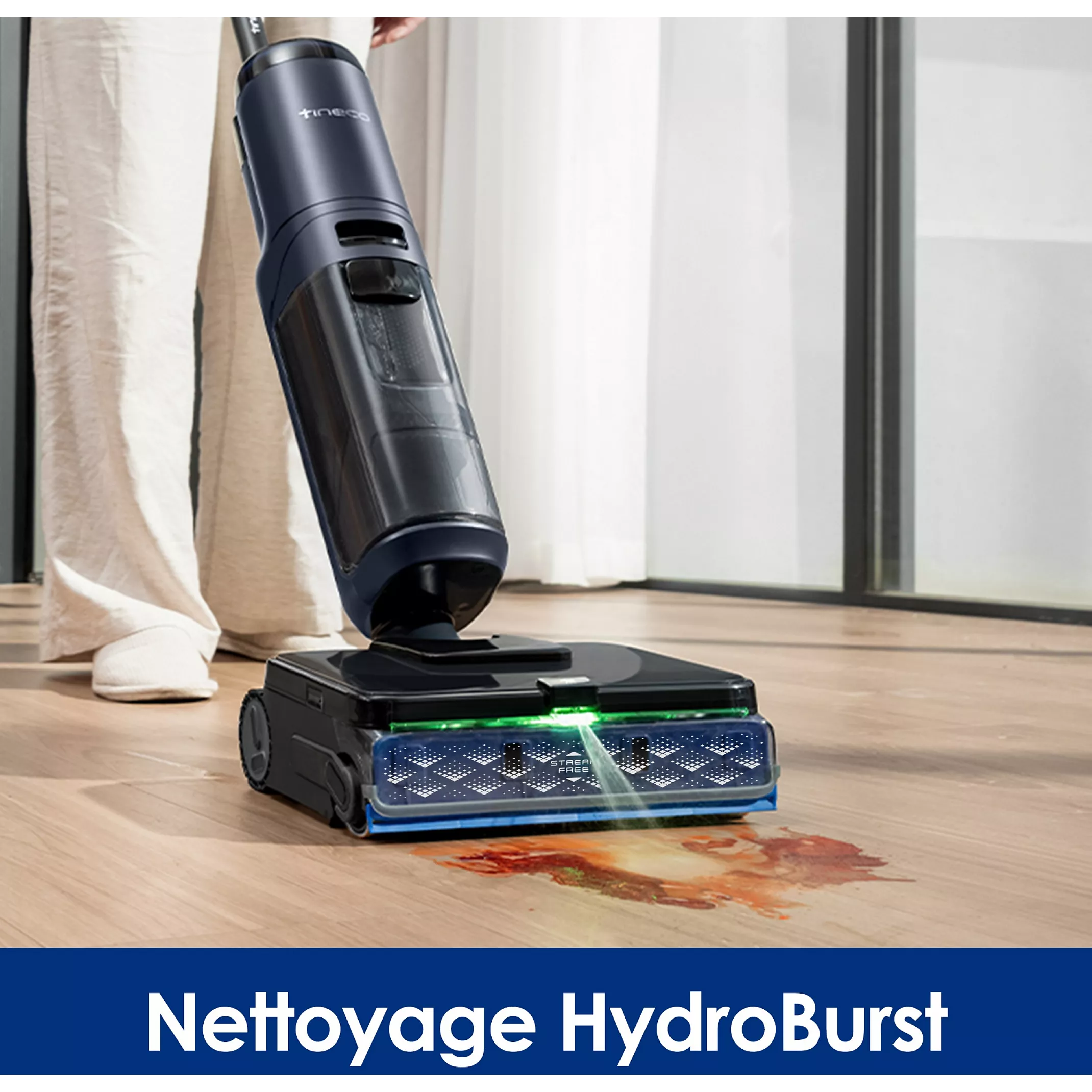 TINECO FLOOR ONE S7 PRO – Aspirateur Laveur Intelligent Sans Fil | Nettoyage Double Bord - Thumbnail 8